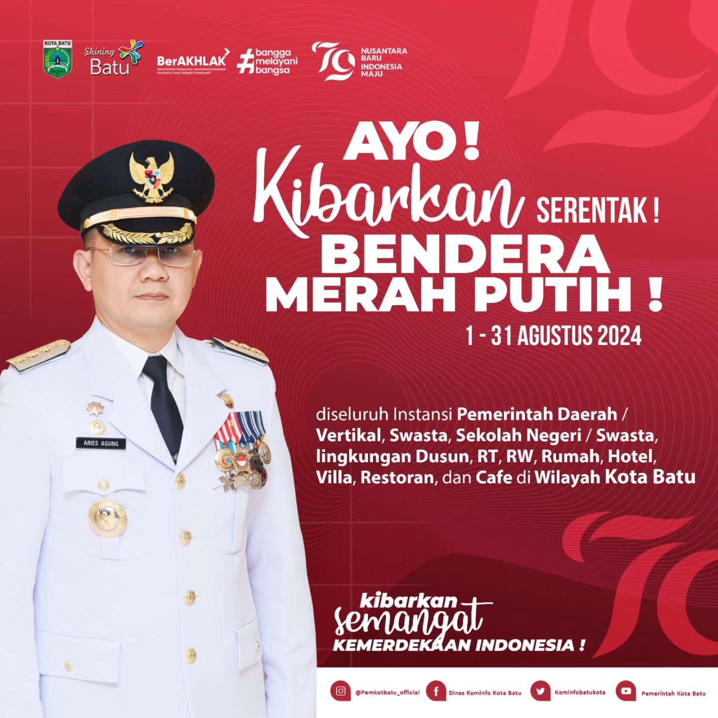 Kibarkan Bendera Merah Putih untuk Semangat Kemerdekaan!