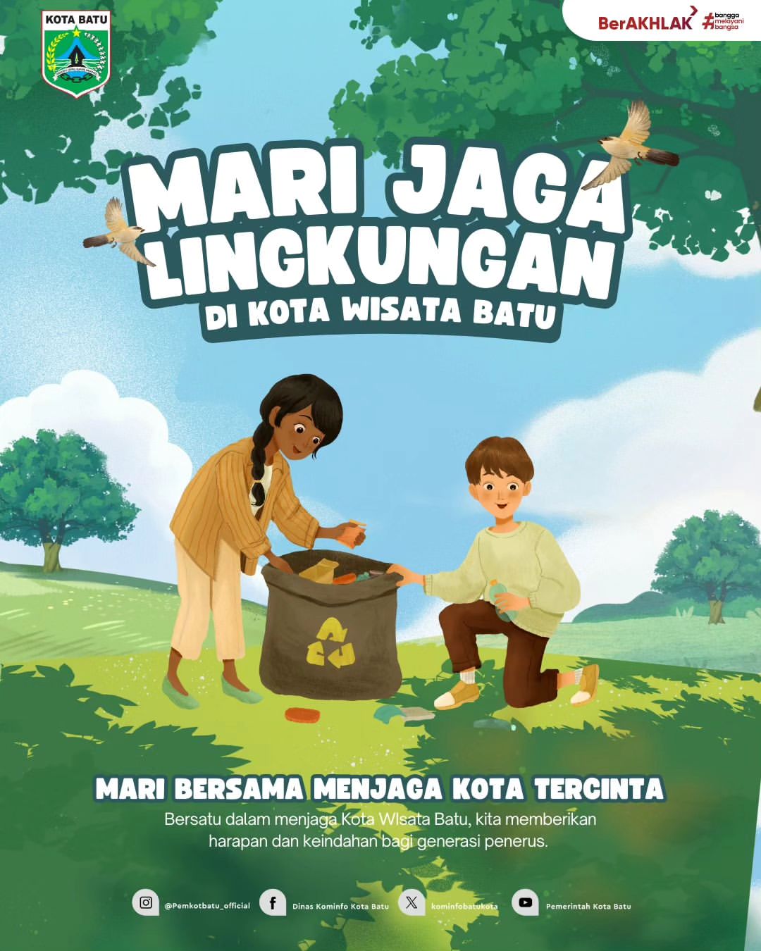 Mari Jaga Lingkungan di Kota Wisata Batu!