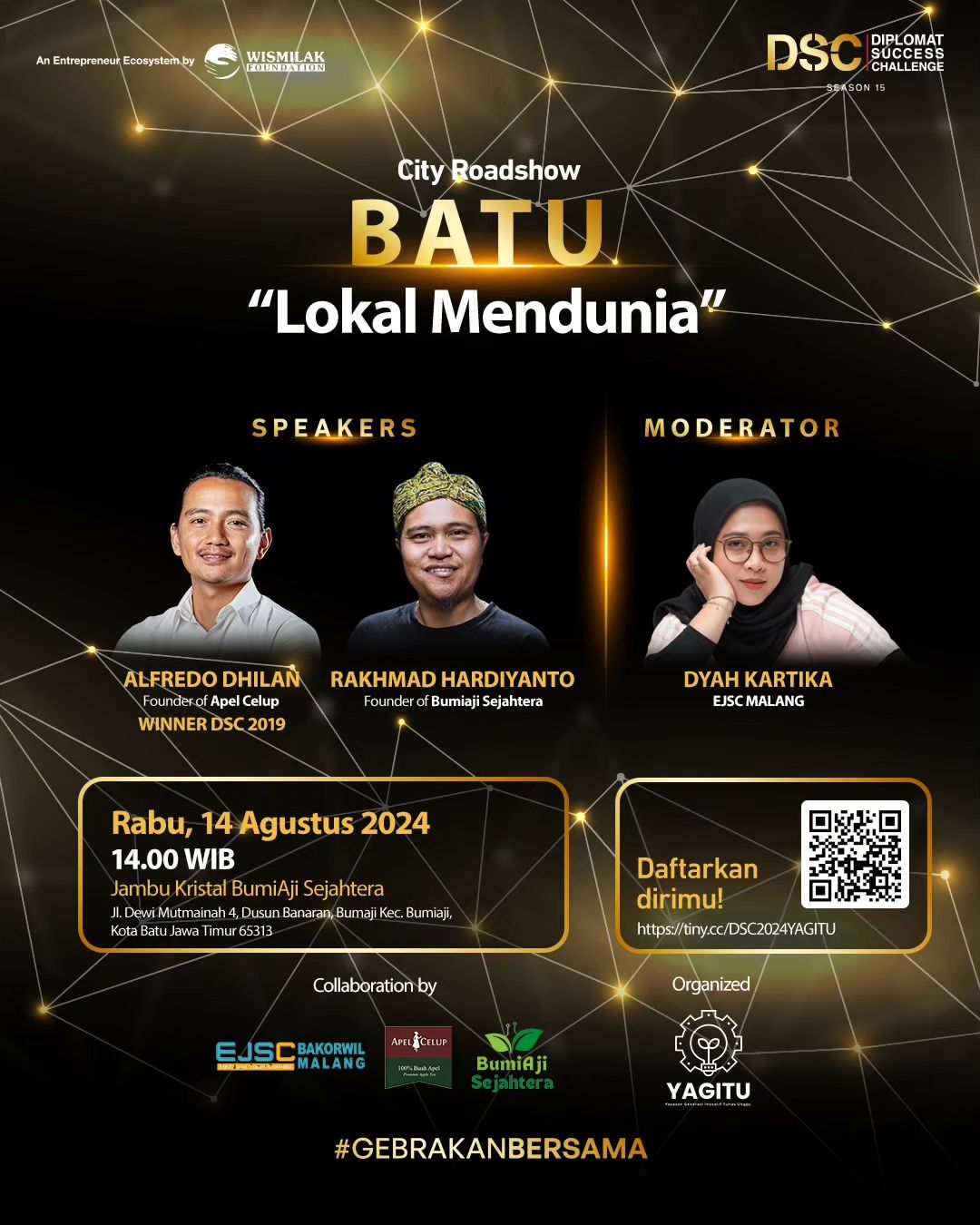 Roadshow Inspiratif "Lokal Mendunia" di Batu
