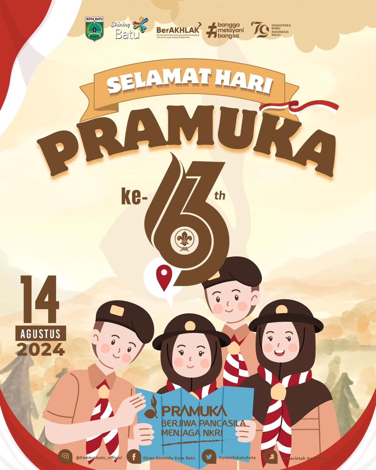 Selamat Hari Pramuka ke-63: Membangun Generasi Muda yang Tangguh