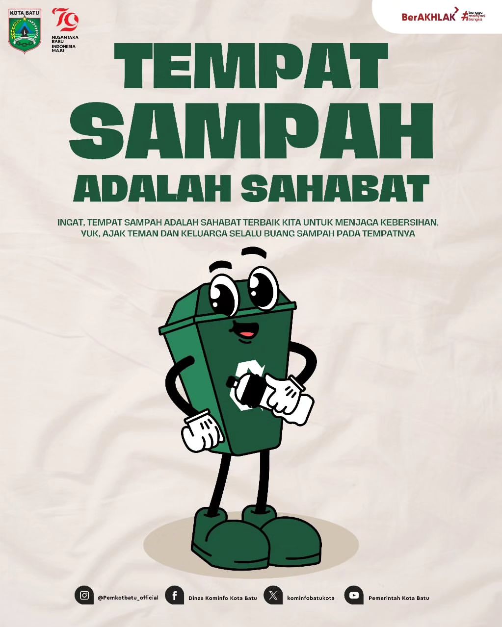 Tempat Sampah Adalah Sahabat Kita dalam Menjaga Kebersihan