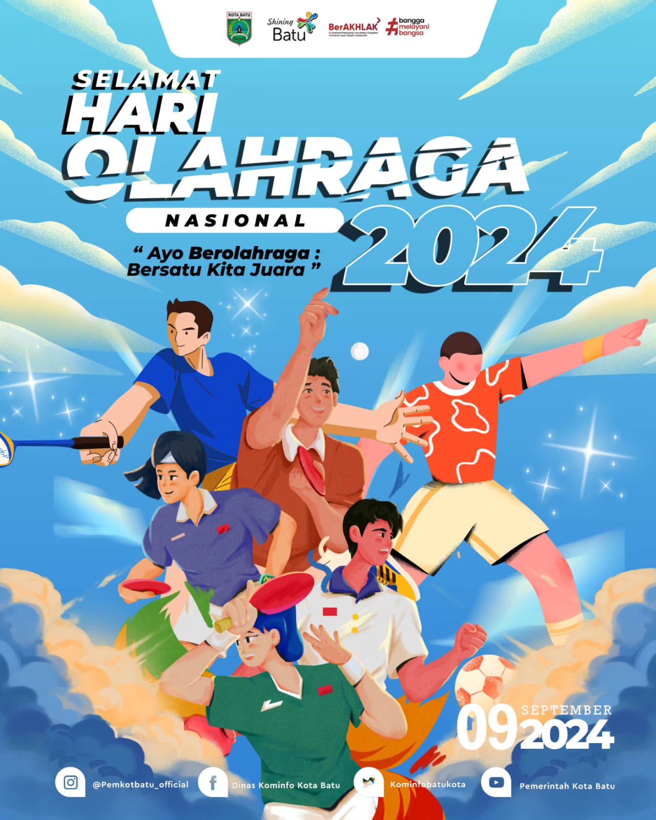 Selamat Hari Olahraga Nasional 2024