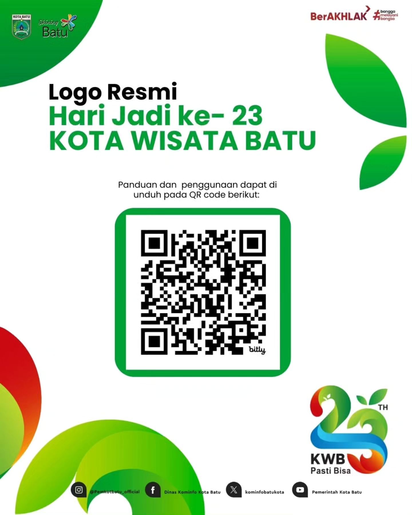 Perayaan Hari Jadi ke-23 Kota Wisata Batu Resmi Dikenalkan