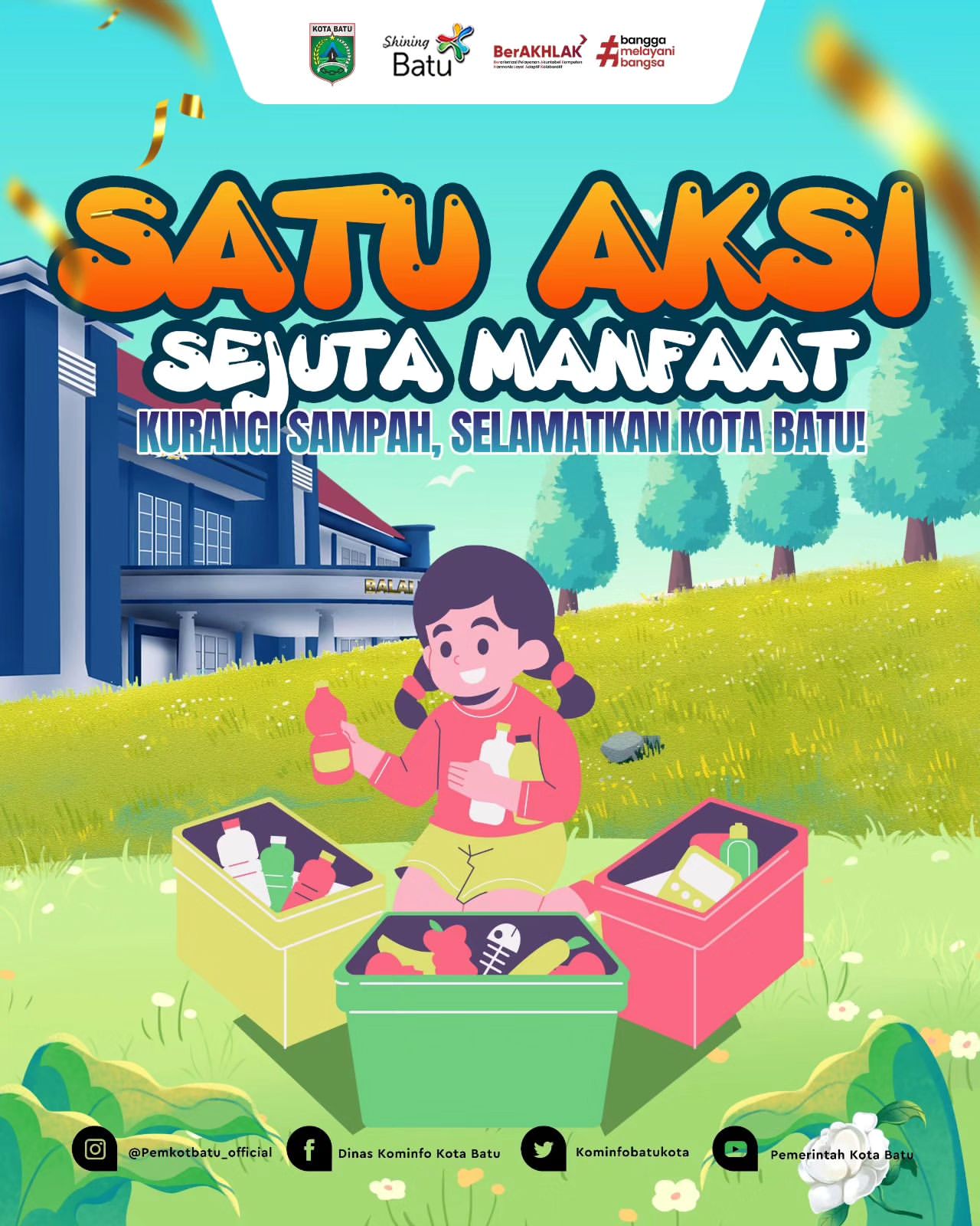 Mari Kurangi Sampah Demi Lingkungan Bersih di Kota Batu