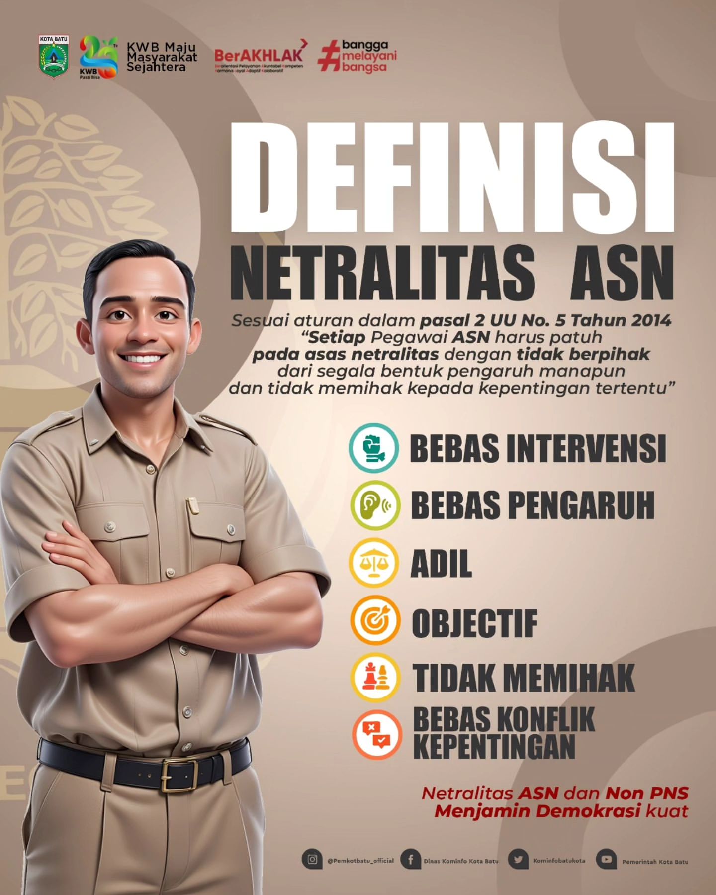 Menjaga Netralitas ASN untuk Kekuatan Demokrasi