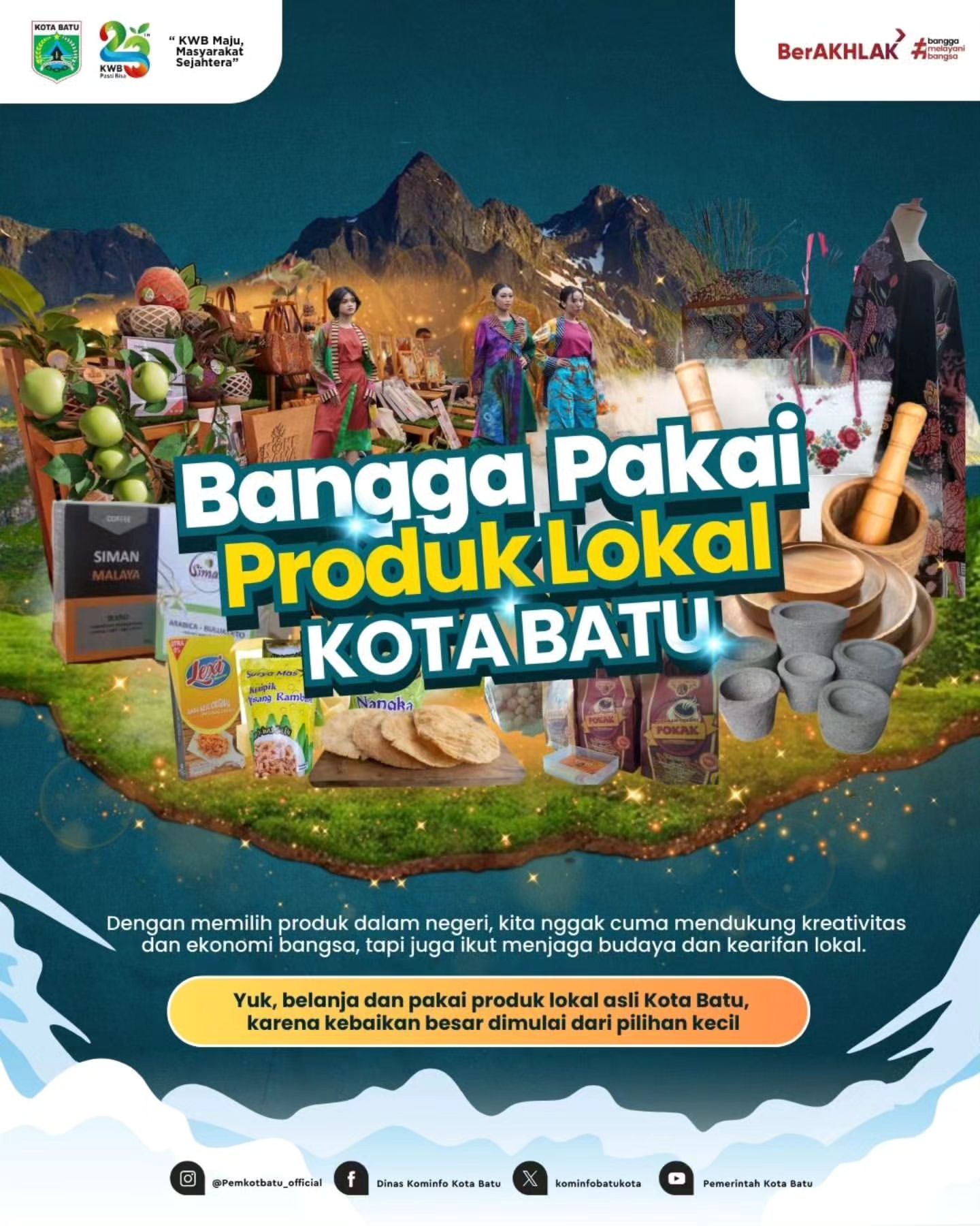 Dukungan Terhadap Produk Lokal Kota Batu: Membangun Ekonomi dan Budaya