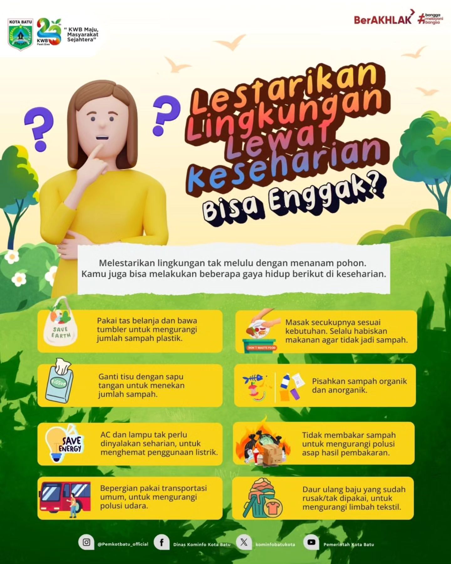 Selamatkan Lingkungan dengan Langkah Sederhana dalam Keseharian