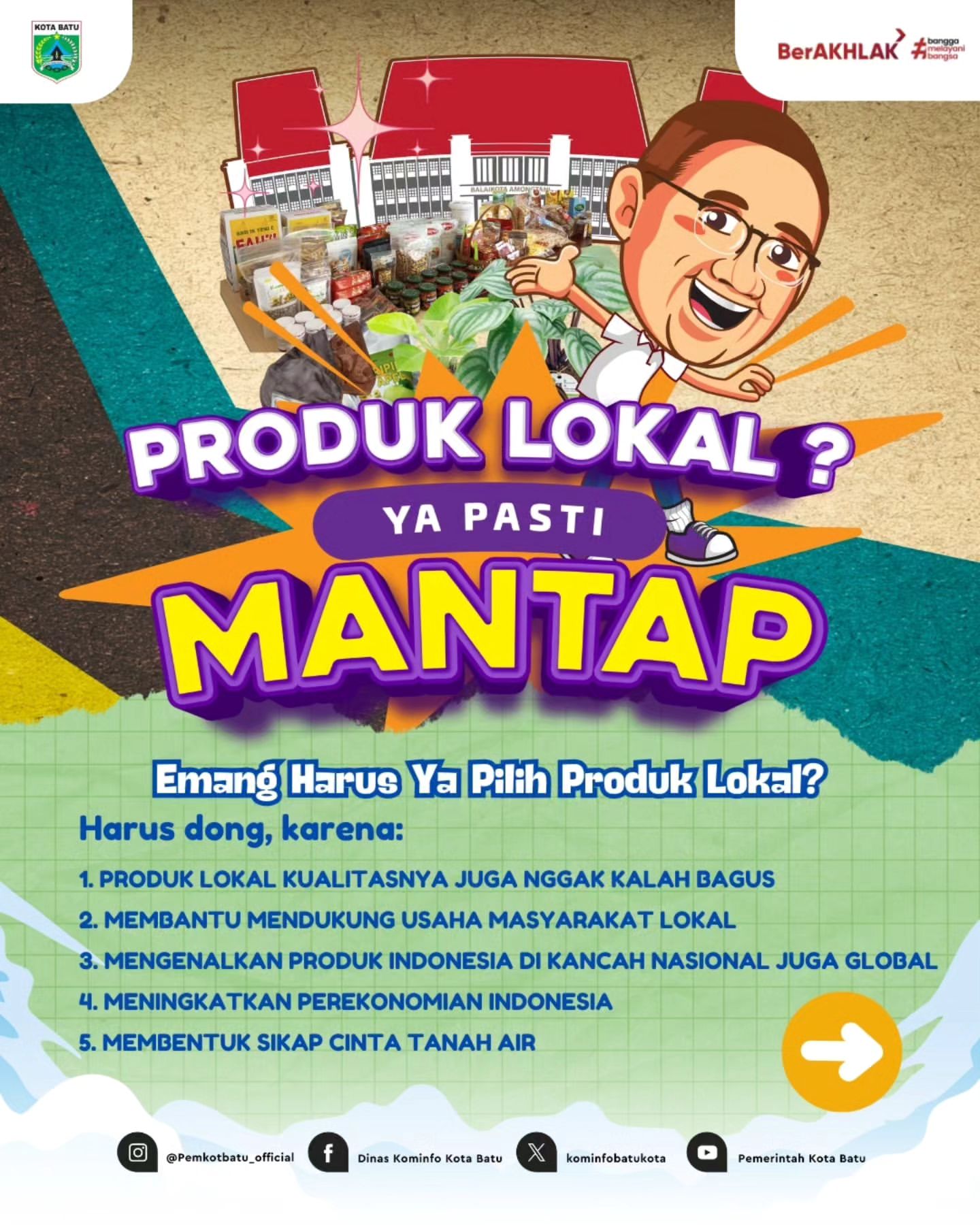 Kota Batu Punya Segudang Produk Lokal yang Menarik