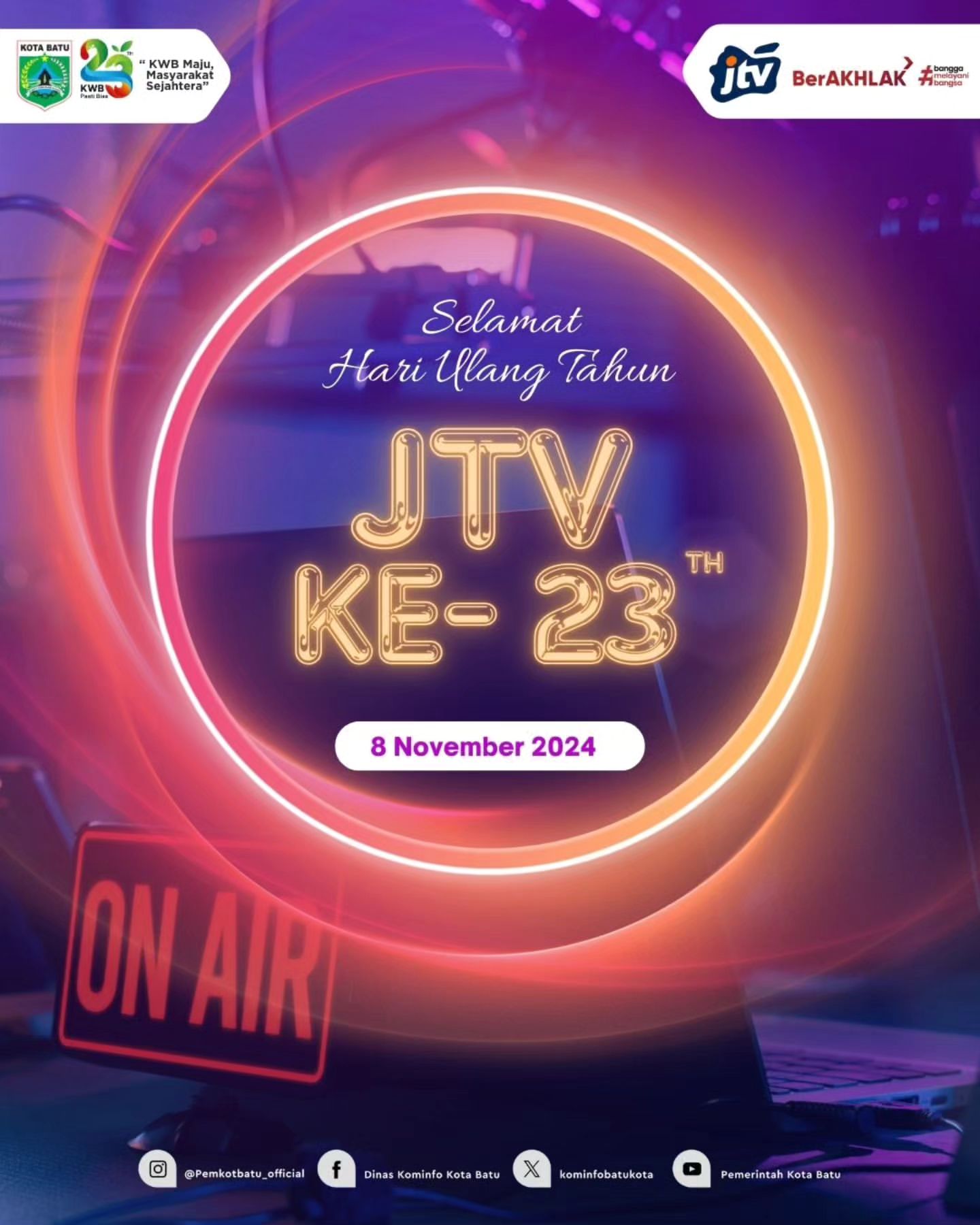 Ulang Tahun JTV ke-23: Menginspirasi dan Membangun Masyarakat