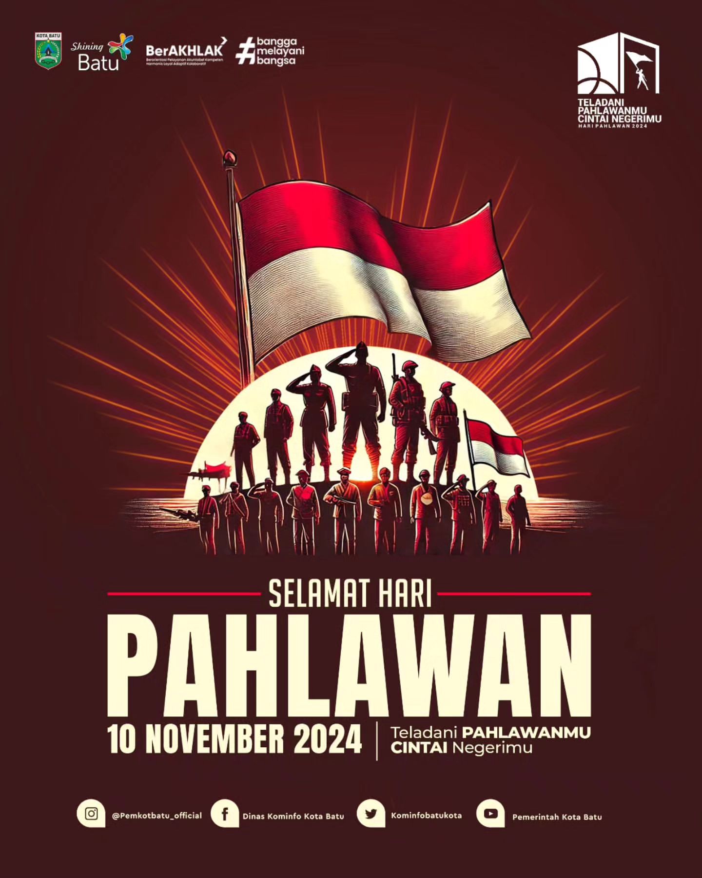 Selamat Hari Pahlawan: Teladani Semangat Para Pahlawan