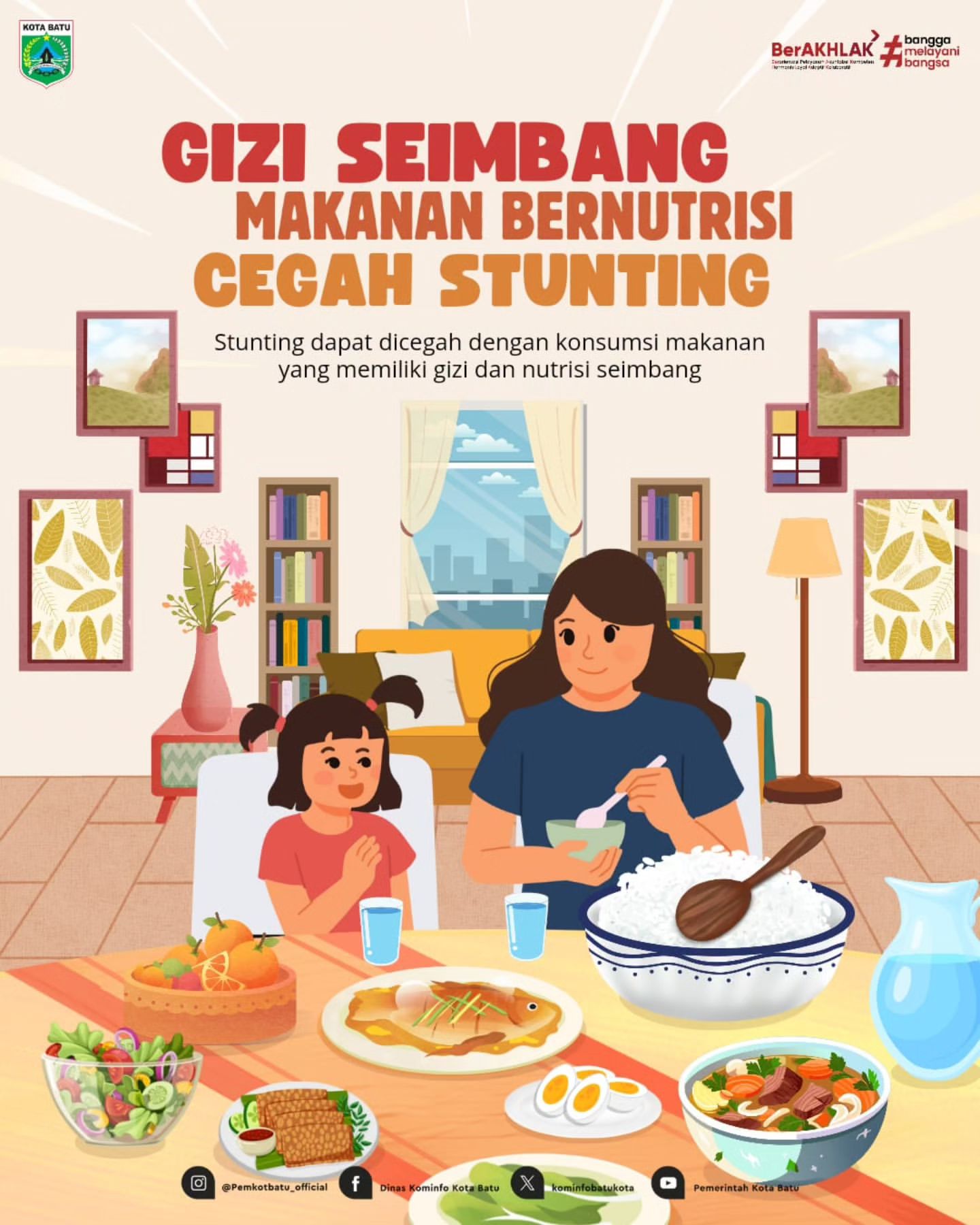 Upaya Mencegah Stunting Melalui Gizi Seimbang