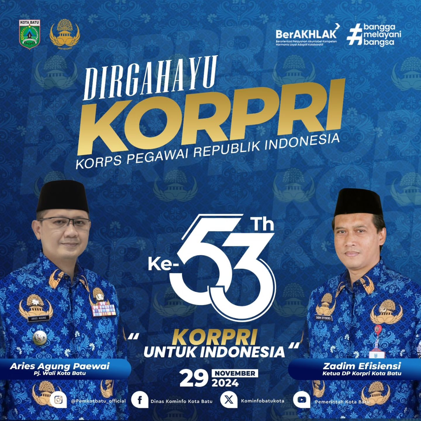 Selamat Hari Jadi Ke-53 Korpri: Rayakan dengan Kebersamaan!