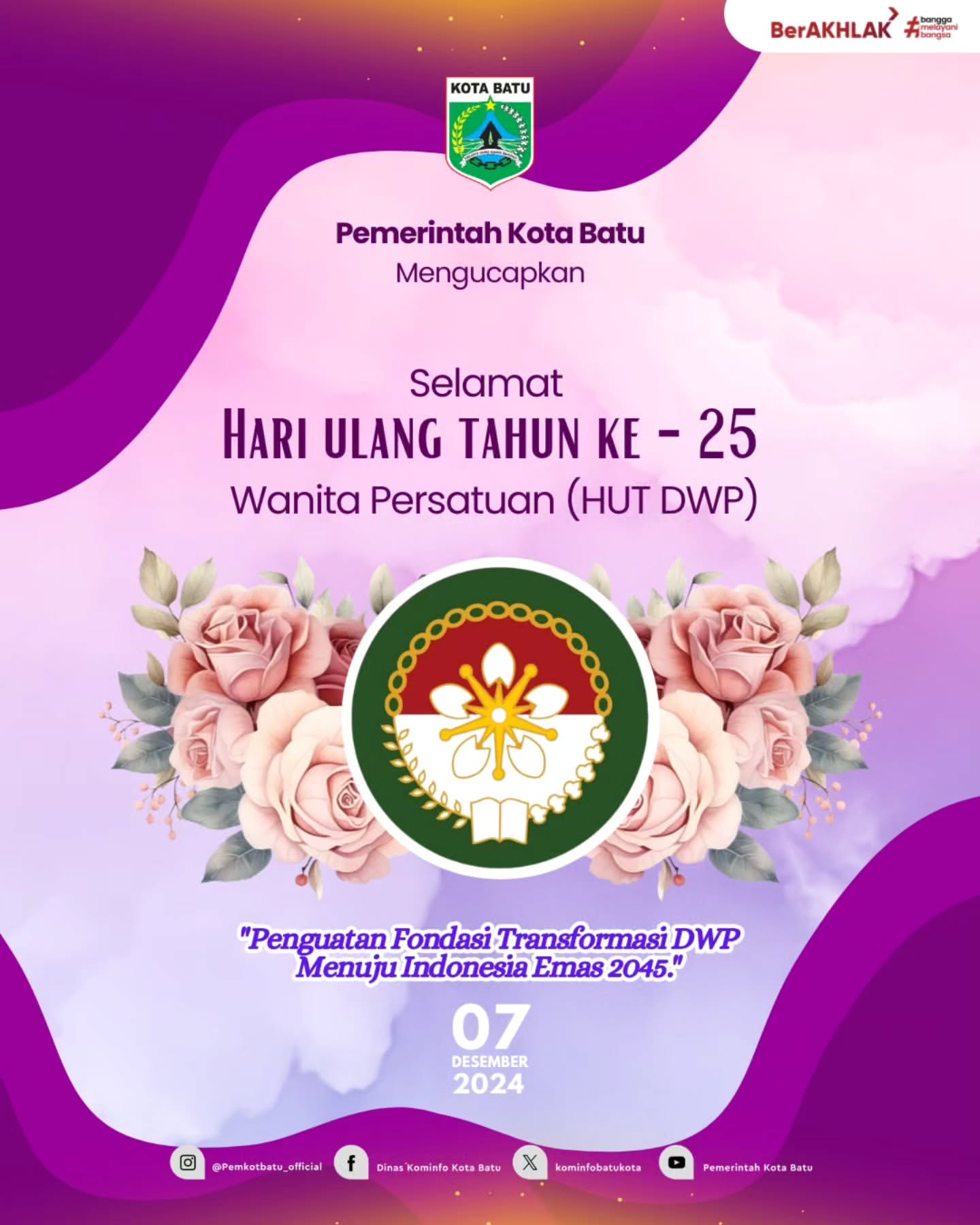 25 Tahun Dharma Wanita Persatuan: Dukungan untuk Perempuan Indonesia