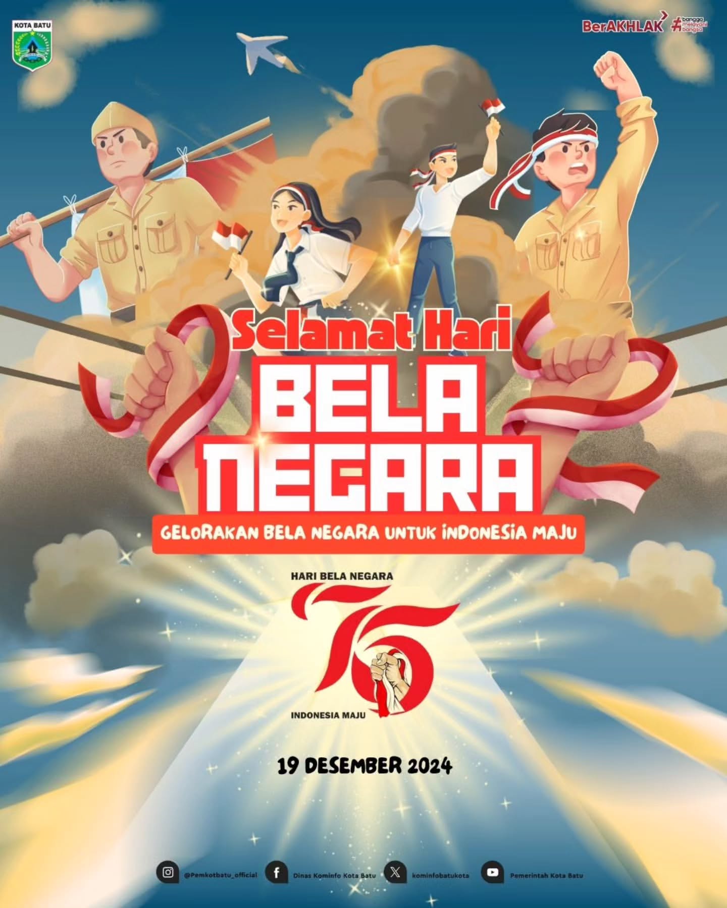 Hari Bela Negara ke-76: Gelorakan Semangat untuk Indonesia Maju