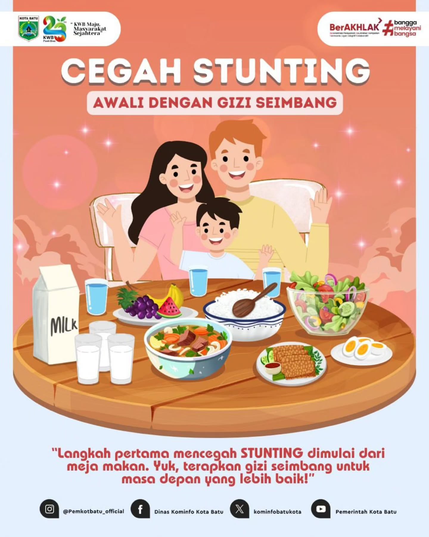 Pentingnya Gizi Seimbang untuk Cegah Stunting pada Anak