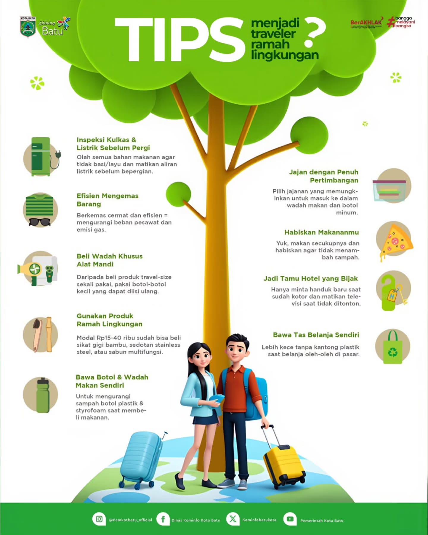 Liburan Tiba, Yuk Jadi Traveler Ramah Lingkungan!