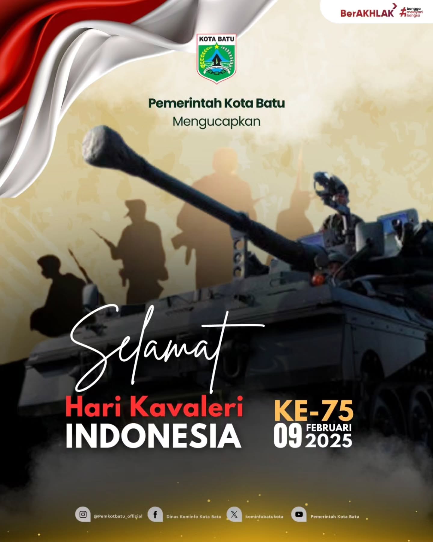 Selamat Hari Kavaleri Indonesia ke-75!