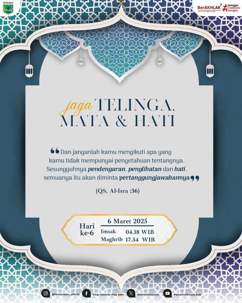 Tips Menjalani Ramadan dengan Baik di Hari ke-6