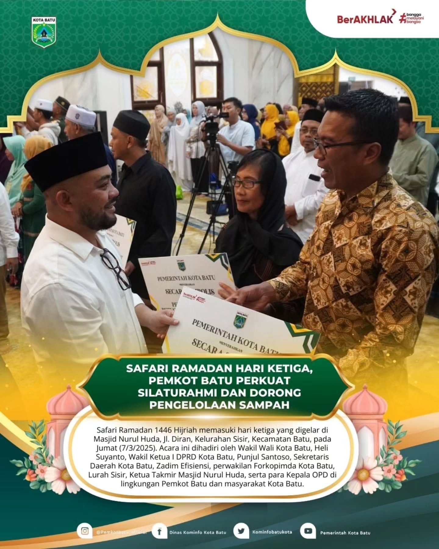 Safari Ramadan di Kota Batu: Memperkuat Ekonomi dan Pendidikan