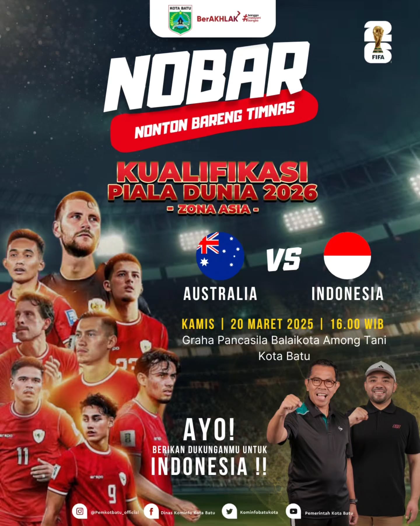 Dukungan untuk Timnas Indonesia di Kualifikasi Piala Dunia 2026