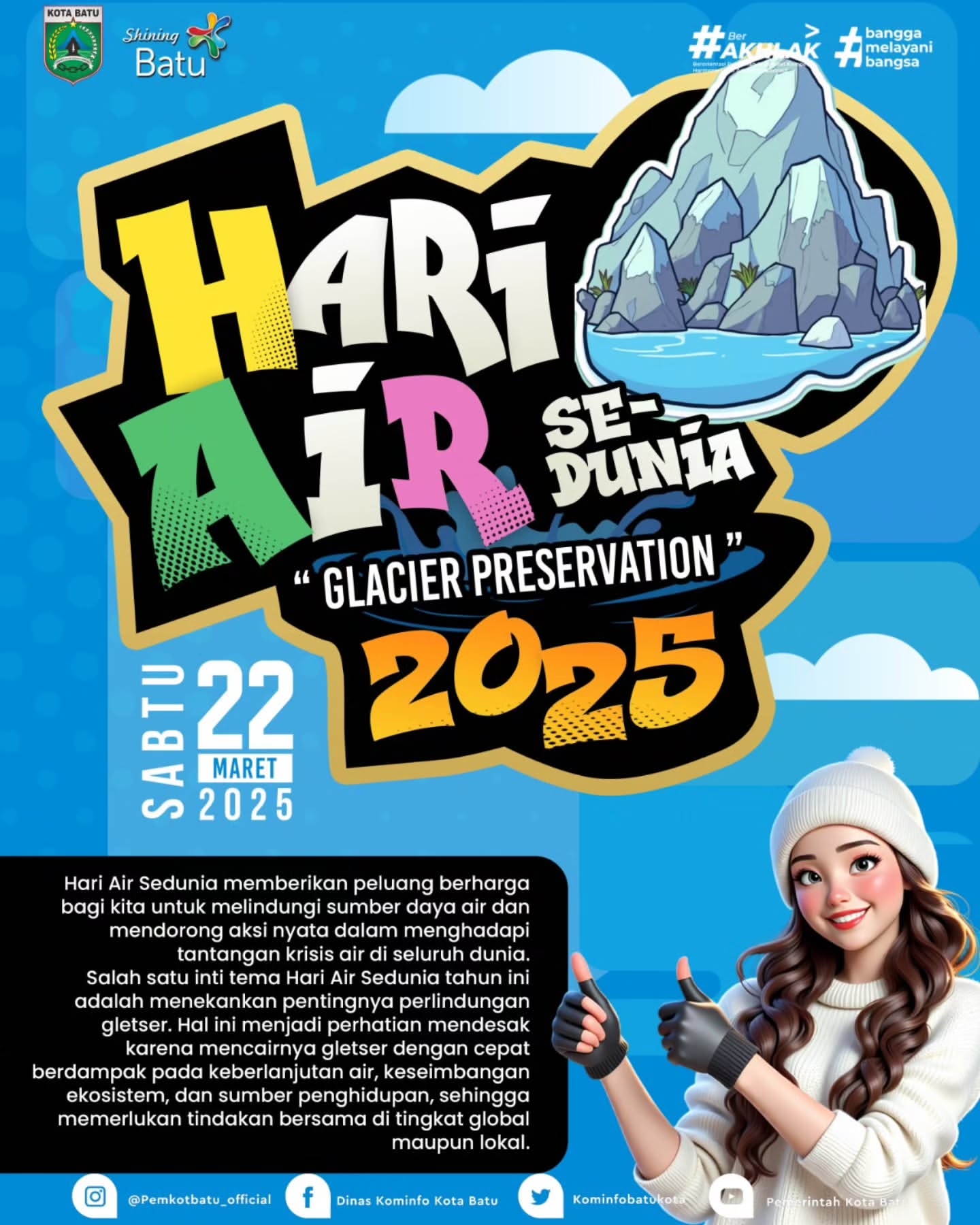 Selamat Hari Air Sedunia: Melindungi Gletser untuk Keseimbangan Ekosistem