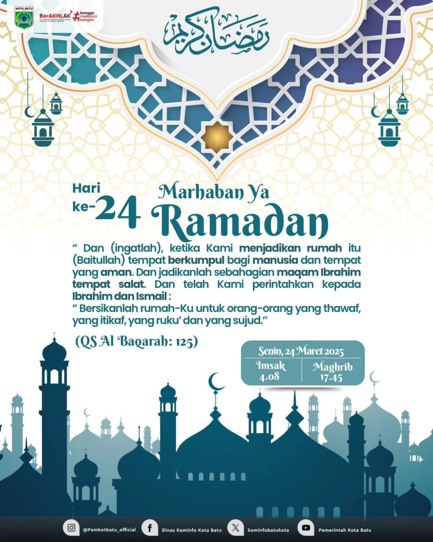 Marhaban Ya Ramadan: Rindu Berkah di Akhir Bulan Suci