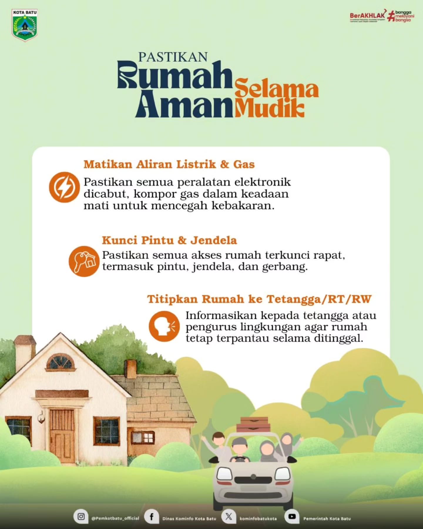 Tips Menjaga Keamanan Rumah Saat Mudik Lebaran