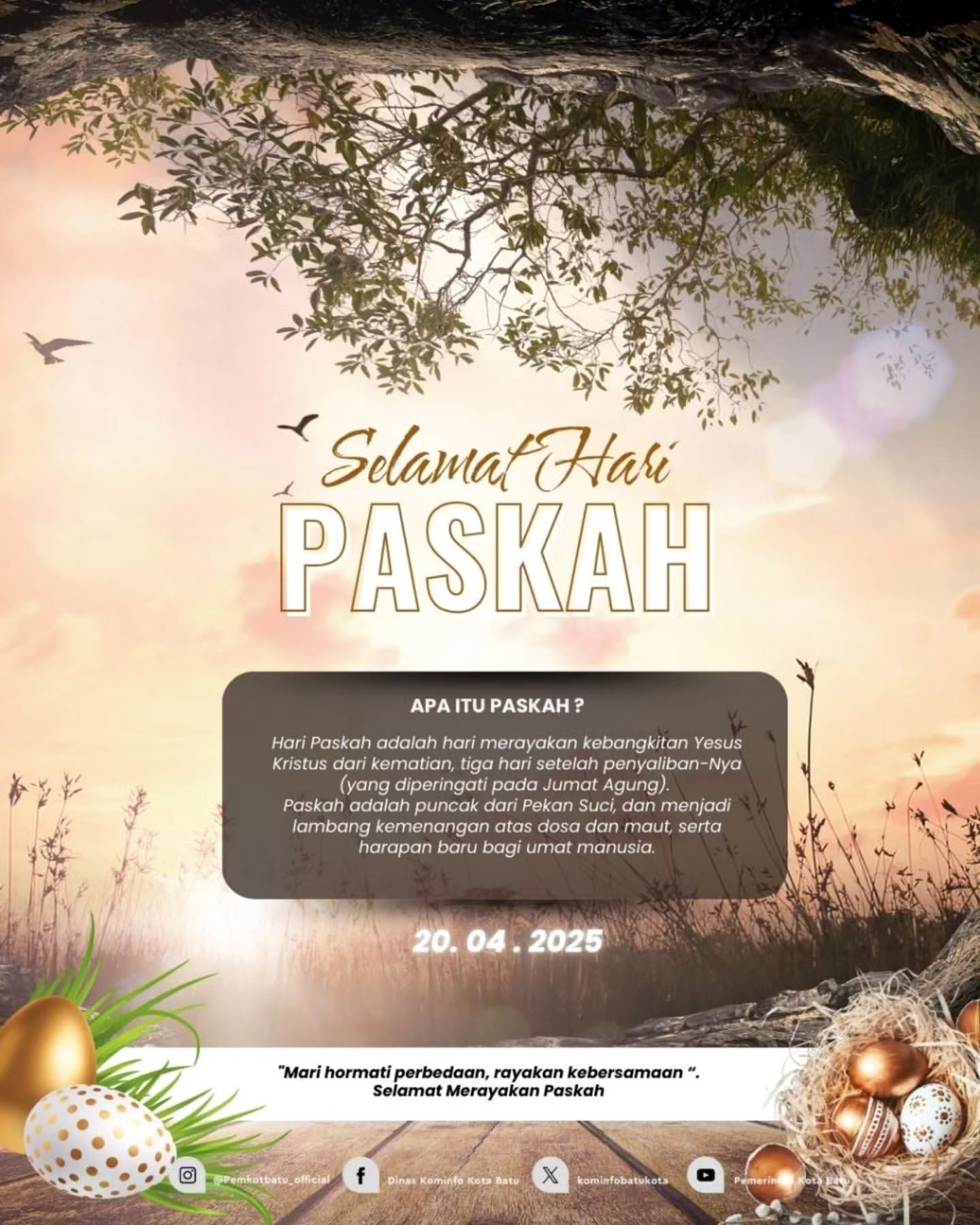 Rayakan Kemenangan di Hari Paskah 2025