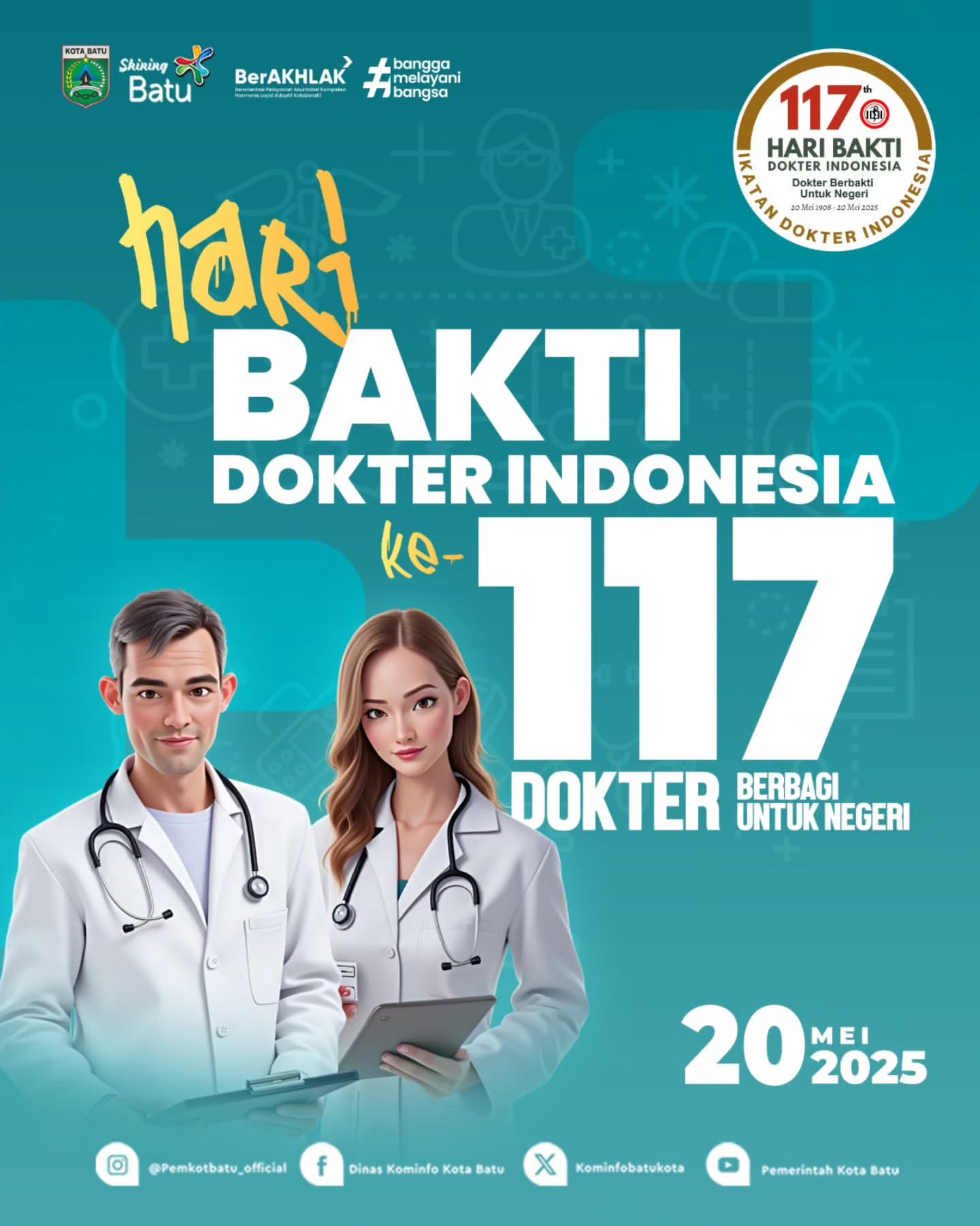 Perayaan Hari Bakti Dokter Indonesia yang ke-117