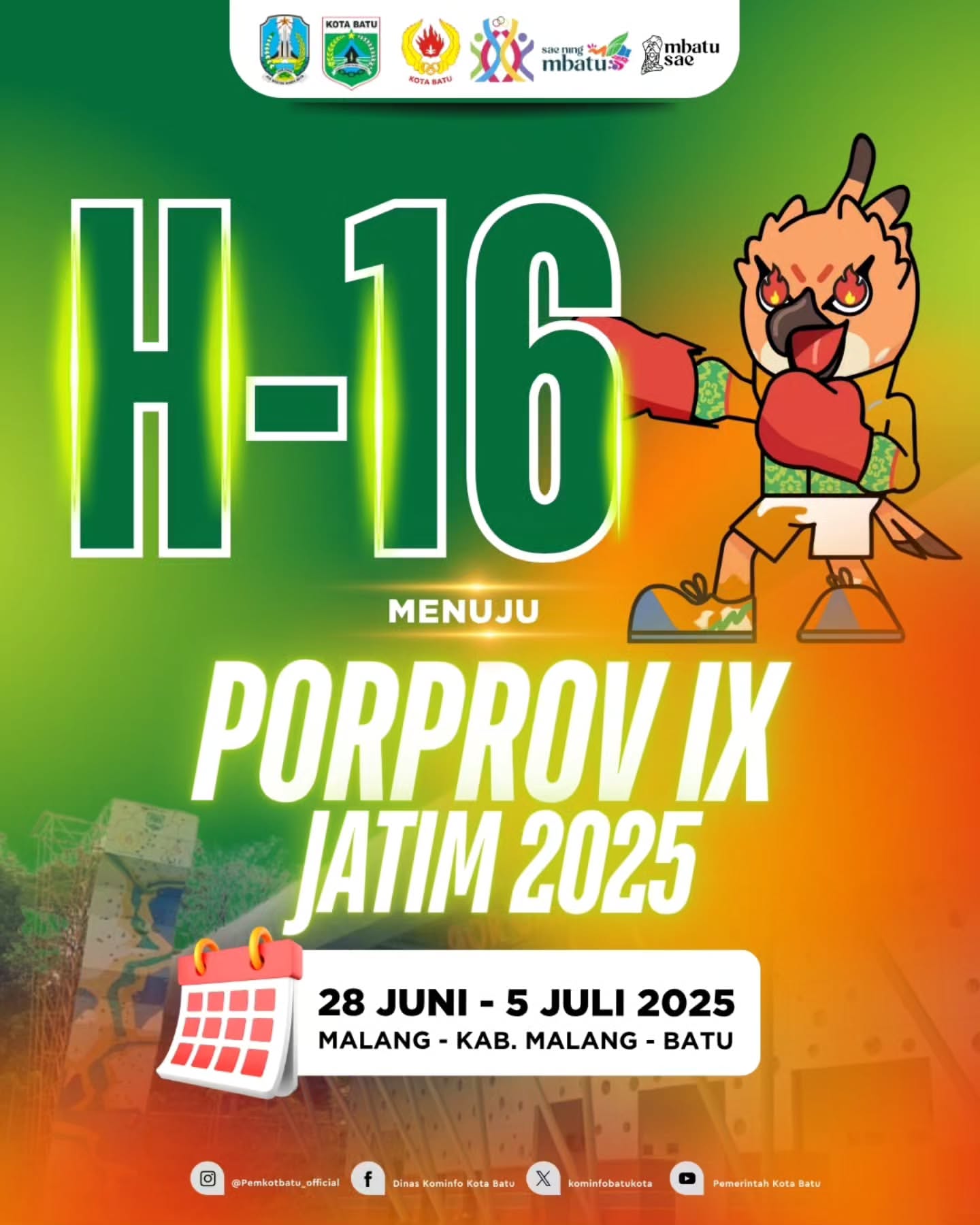 Semangat Menyambut PORPROV IX Jatim 2025!
