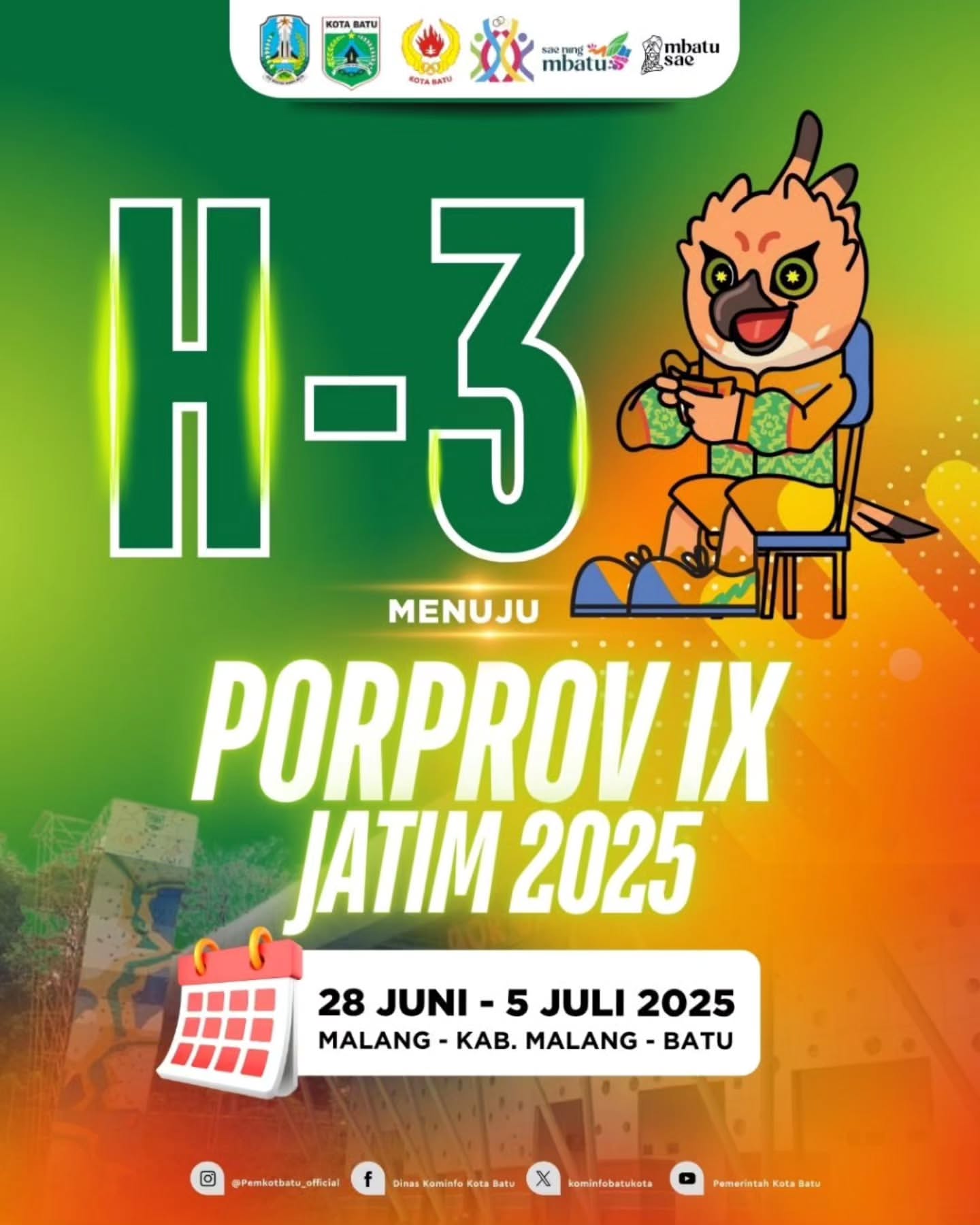 Mendekati PORPROV IX Jatim 2025: Persiapan Kian Matang