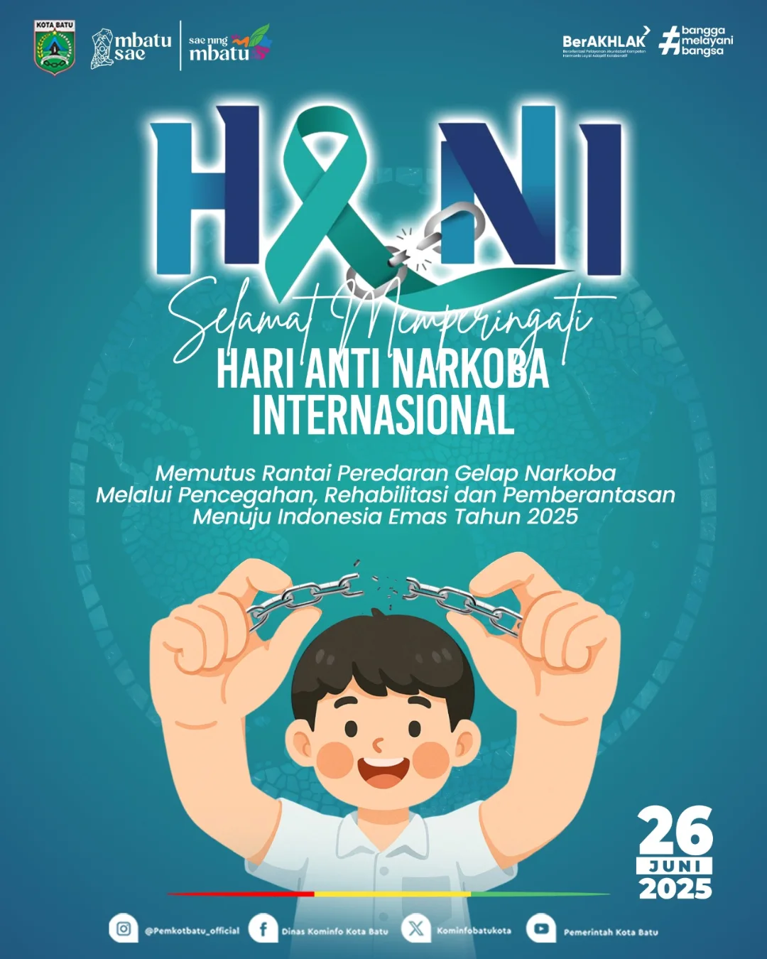 Selamat Hari Anti Narkoba Internasional 2025