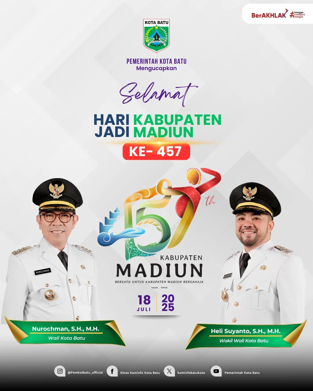 Hari Jadi Kabupaten Madiun ke-457: Mengingat Sejarah dan Harapan untuk Masa Depan