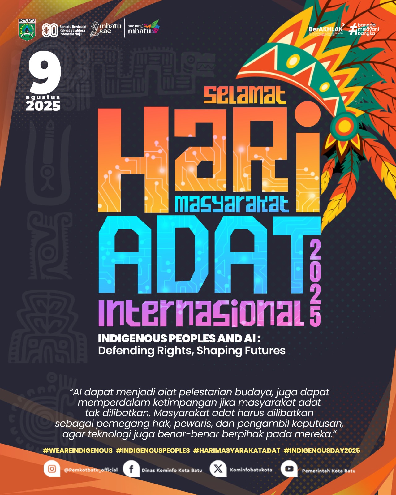 Peringatan Hari Masyarakat Adat: Melestarikan Tradisi dan Melindungi Hak Mereka di Era Digital