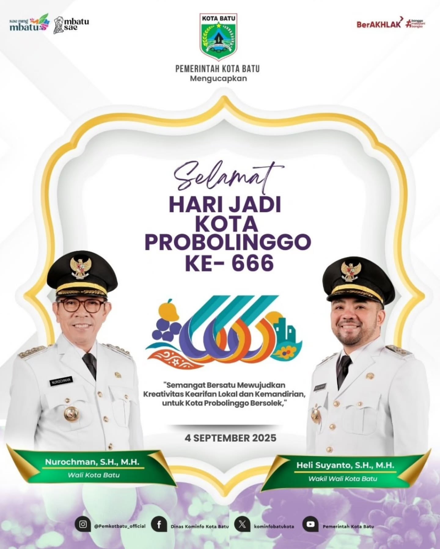 Perayaan Hari Jadi ke-666 Kota Probolinggo, Tanda Kebanggaan dan Kemajuan Masyarakat