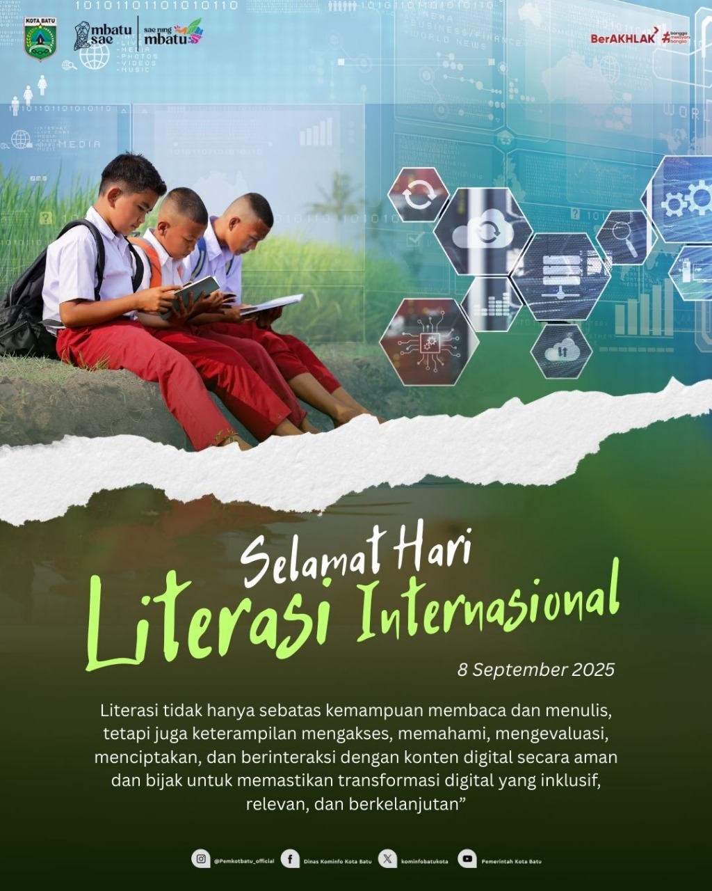 Hari Literasi Internasional: Membangun Masyarakat Cerdas dan Inklusif