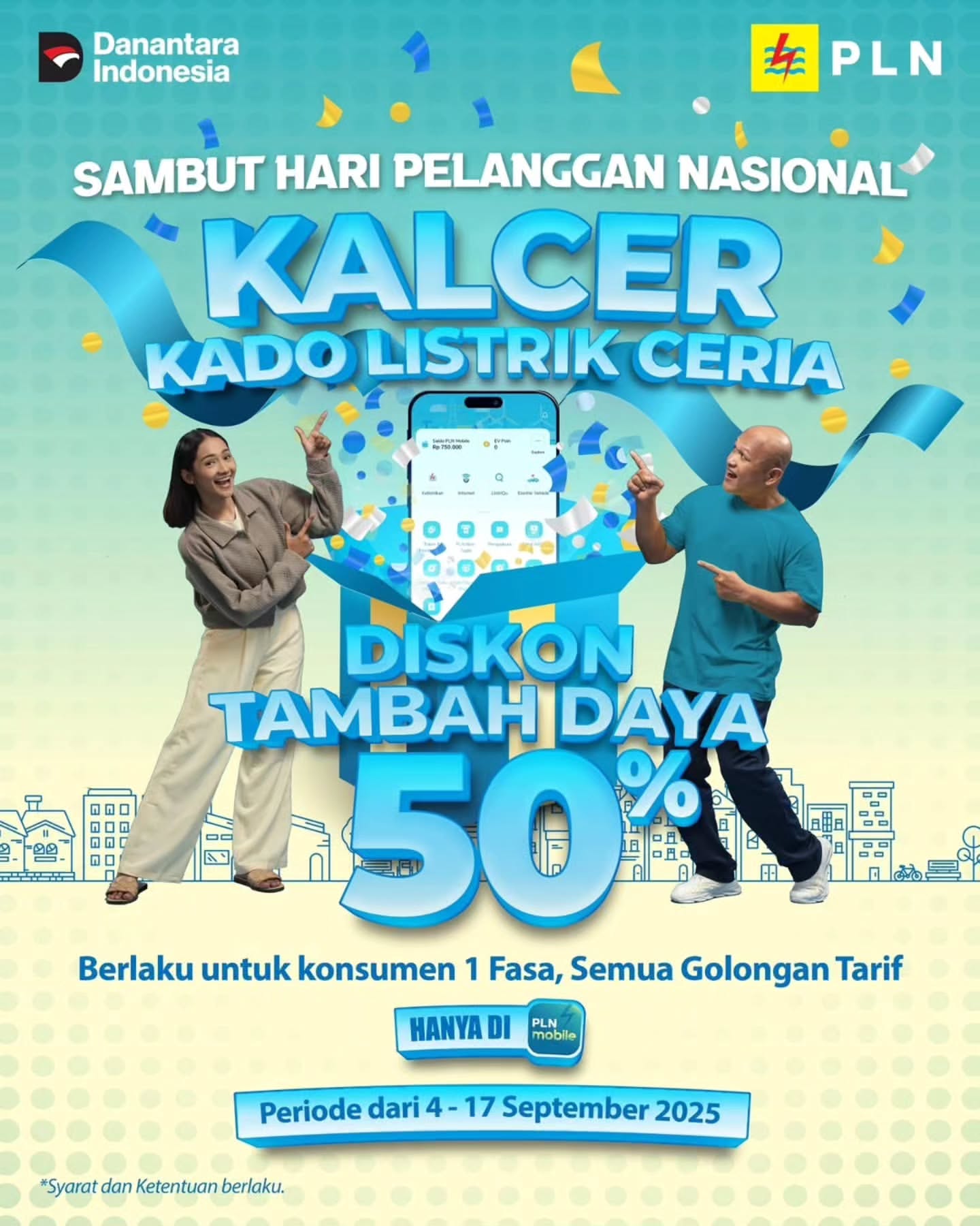 PLN Tawarkan Promo Spesial di Hari Pelanggan Nasional dengan Diskon Tambah Daya