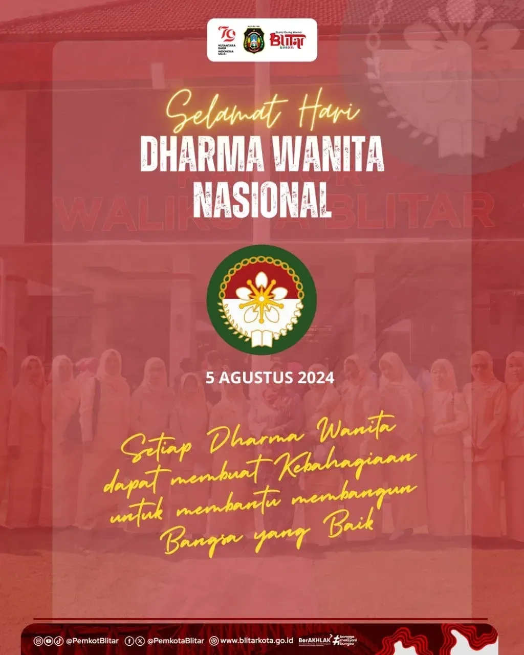 Selamat Hari Dharma Wanita Nasional: Bersama Membangun Bangsa yang Lebih Baik
