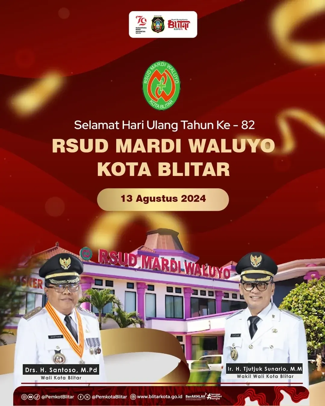Selamat Ulang Tahun ke-82 RSUD Mardi Waluyo!