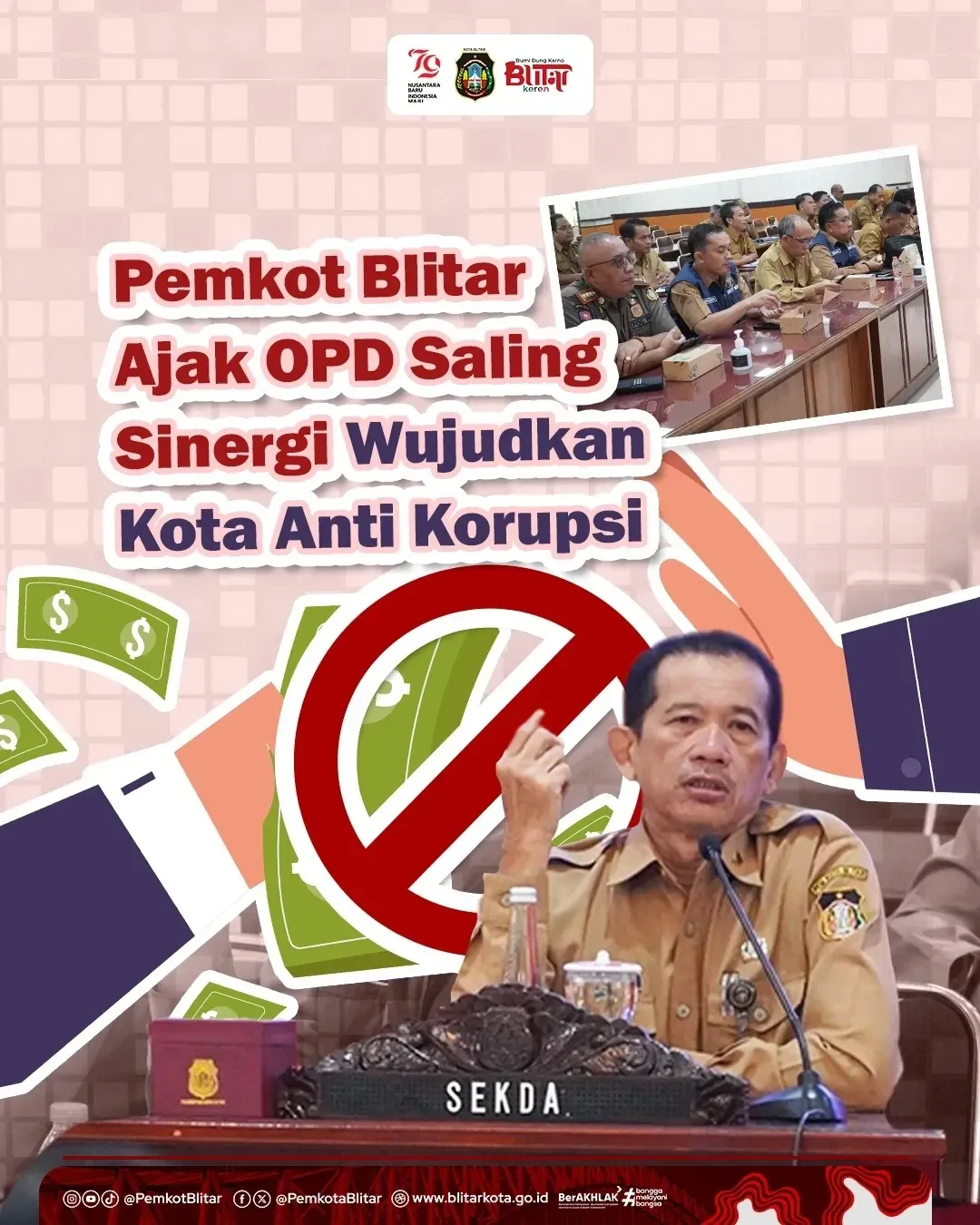Kota Blitar Jadi Kandidat Percontohan Anti Korupsi