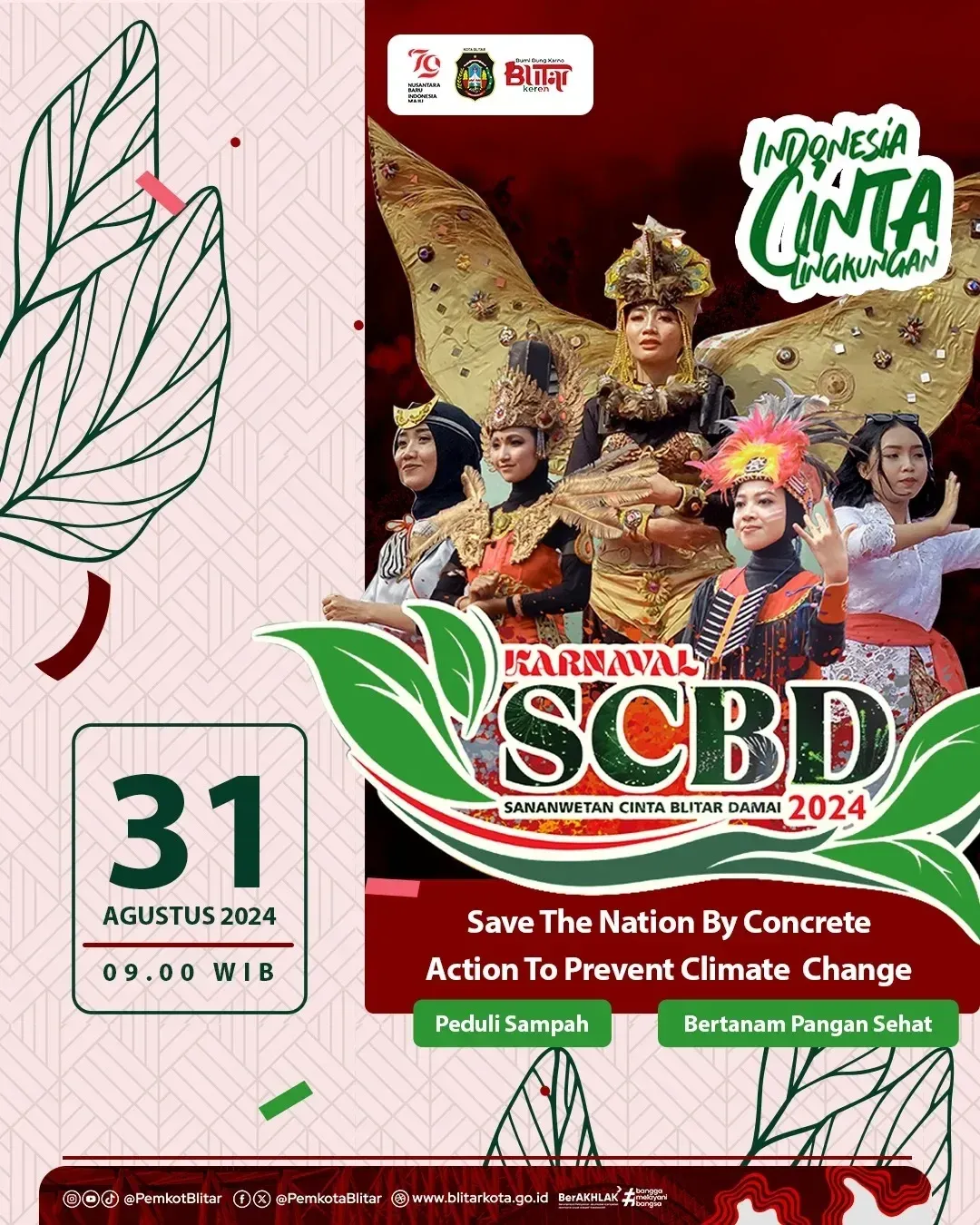 Acara "Save The Nation" untuk Mengatasi Perubahan Iklim di Blitar