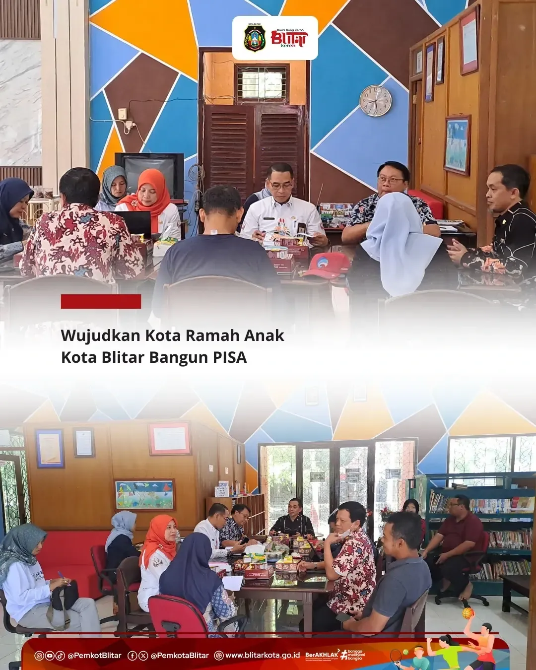 Kota Blitar Membangun Pusat Informasi Sahabat Anak untuk Kota Ramah Anak
