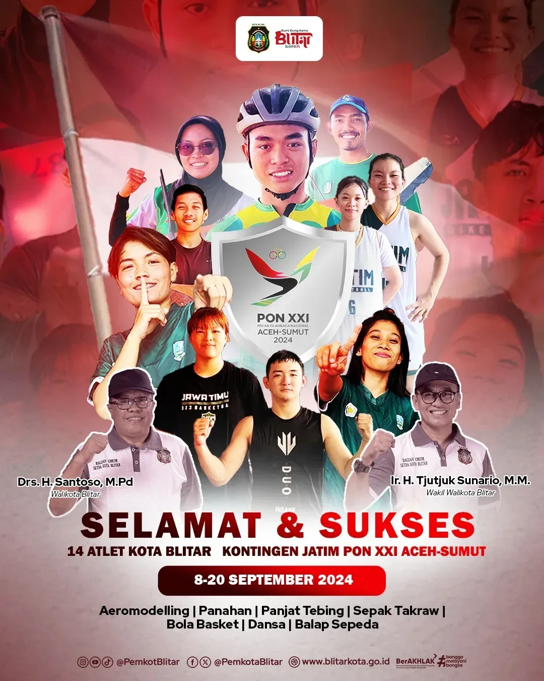 Atlet Jawa Timur Siap Berjuang di PON XXI Aceh-Sumatera Utara 2024