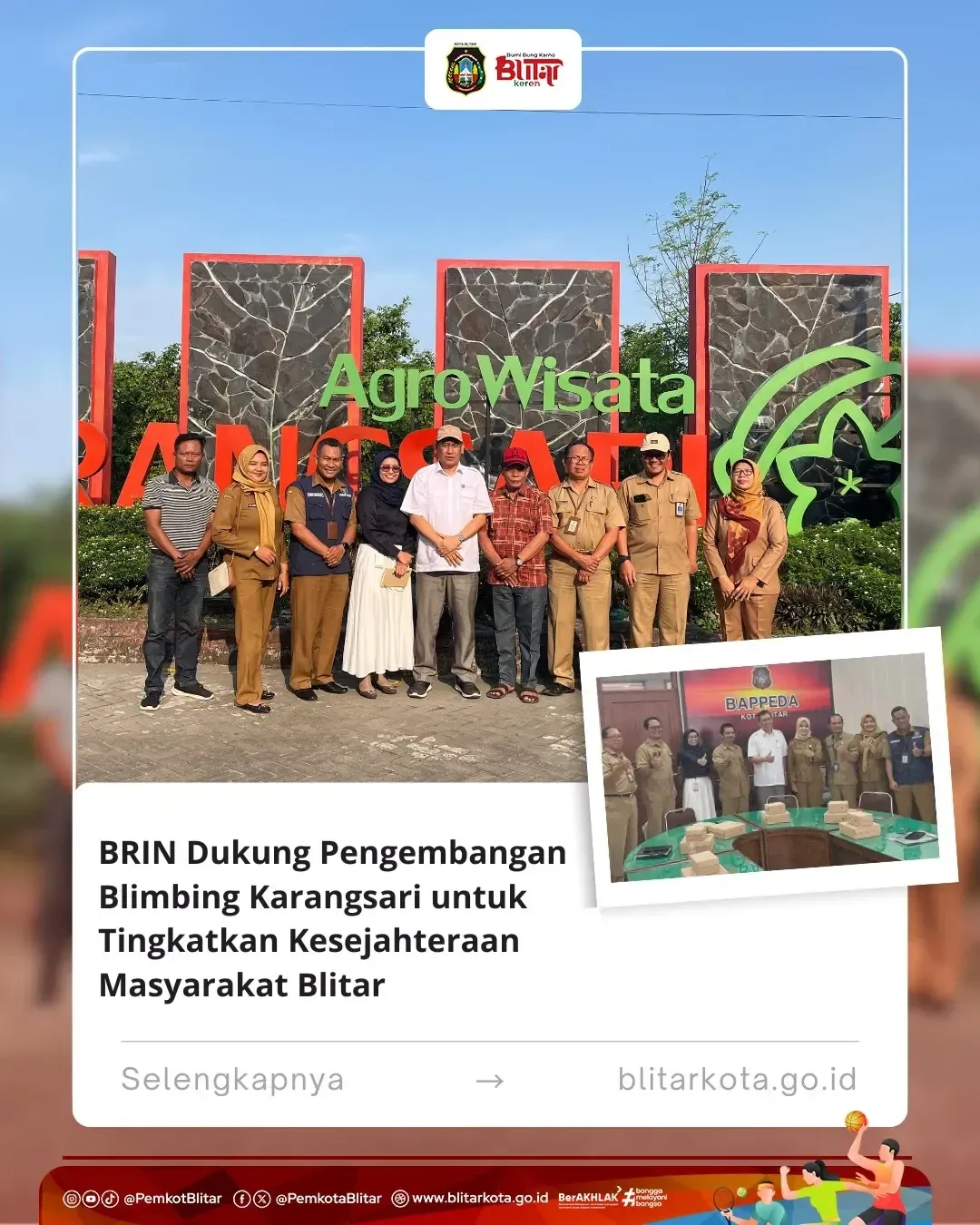 Kunjungan BRIN ke Kota Blitar untuk Pemetaan Potensi Buah Blimbing