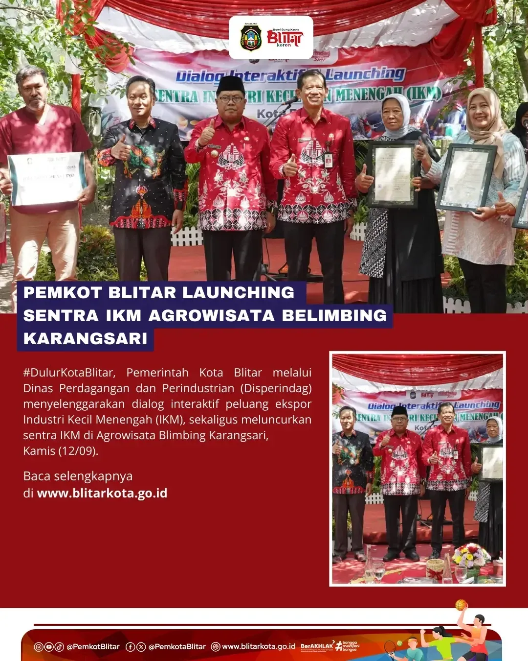 Dialog Interaktif Peluang Ekspor untuk Industri Kecil Menengah di Blitar