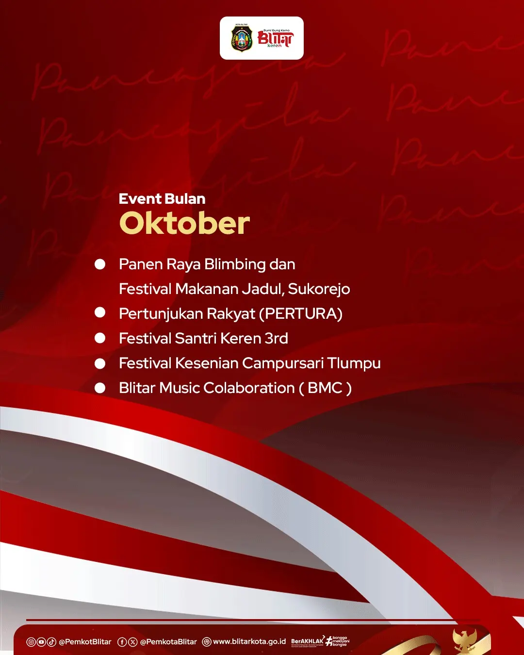 Peringatan Hari Kesaktian Pancasila 1 Oktober 2024