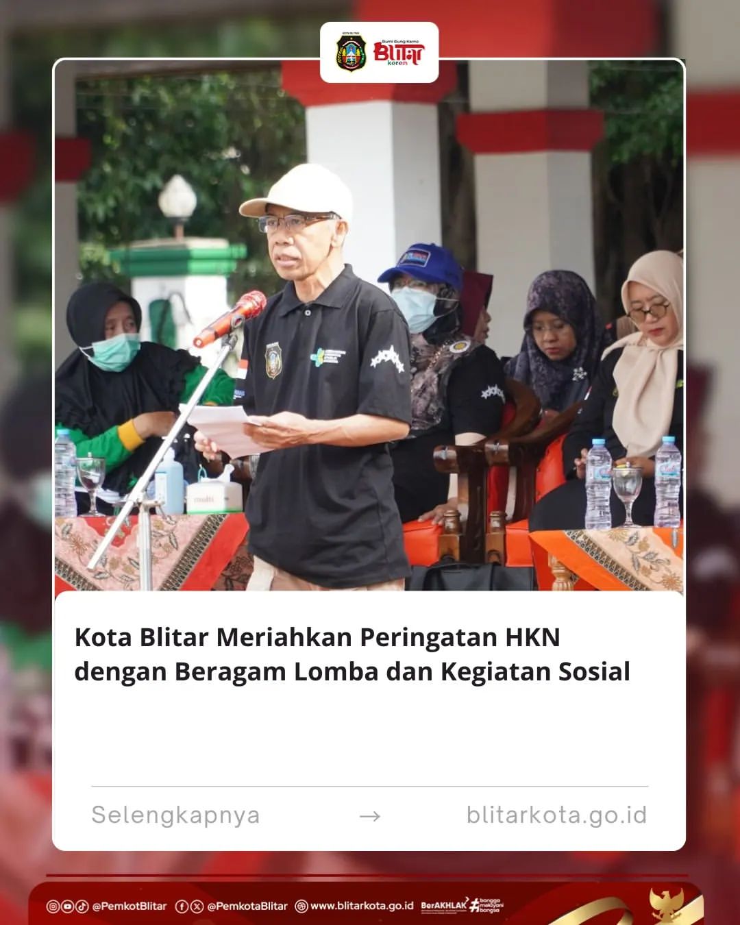 Peringatan Hari Kesehatan Nasional (HKN) di Kota Blitar