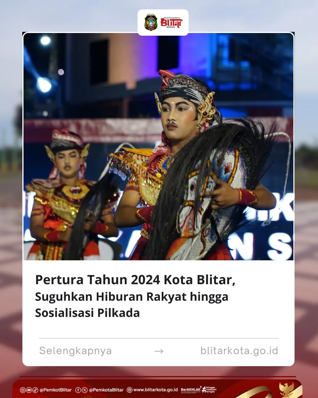 Pertura 2023 di Kota Blitar: Hiburan dan Informasi untuk Masyarakat