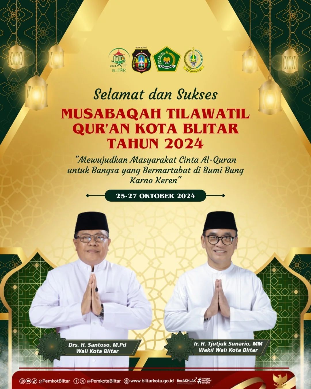 MTQ Kota Blitar 2024: Momen untuk Menginspirasi Generasi Qurani