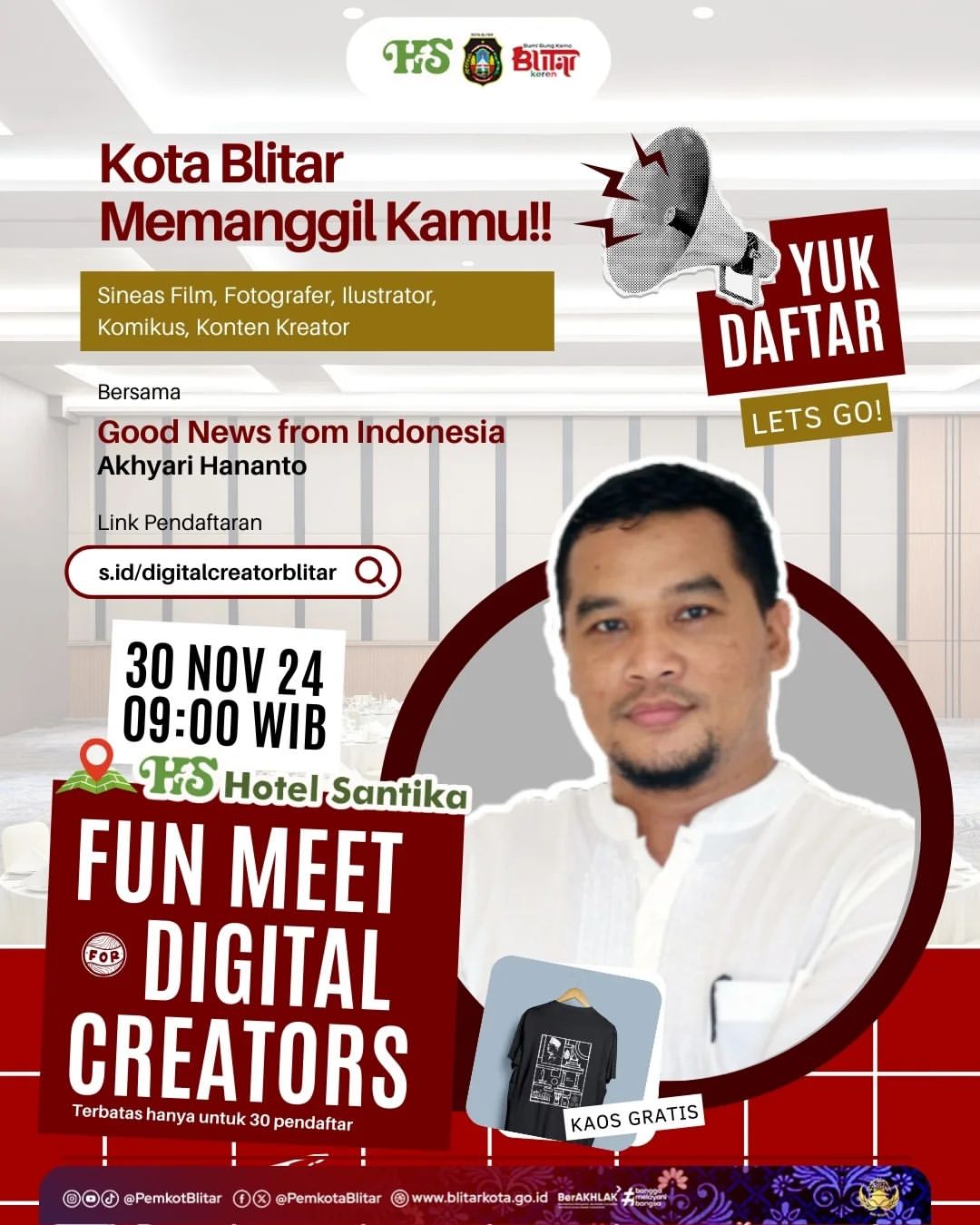 Fun Meet for Digital Creators: Kesempatan Emas untuk Para Kreator di Blitar